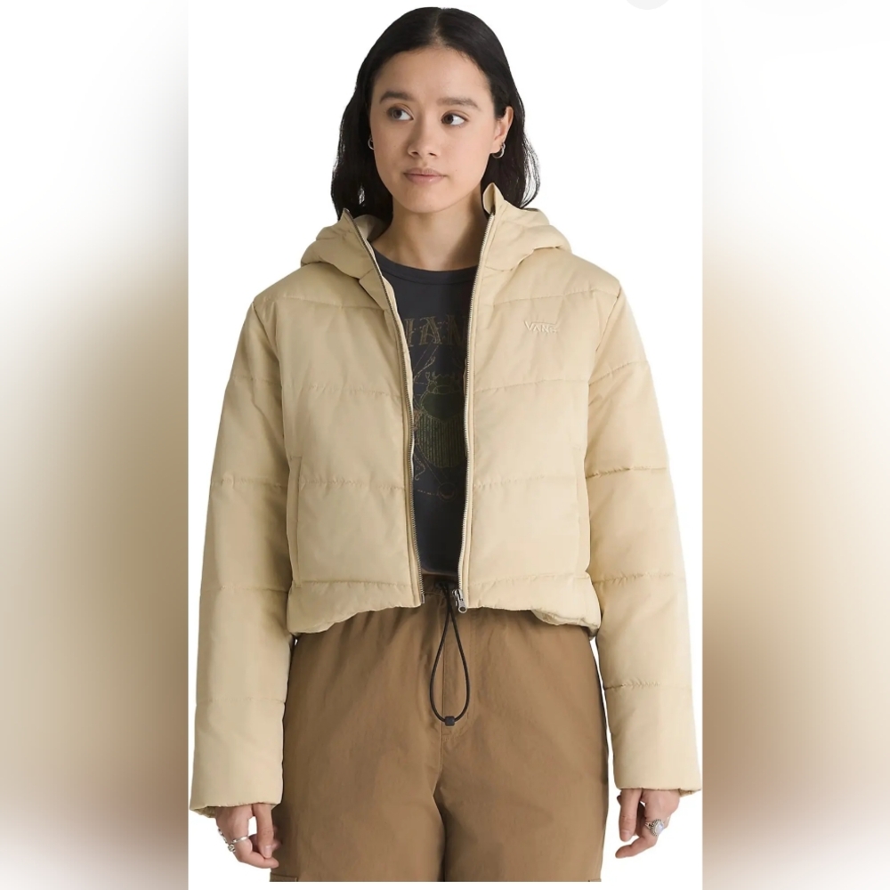 Vans MTE Foundry Crop Puff Hooded Jacket - Women's